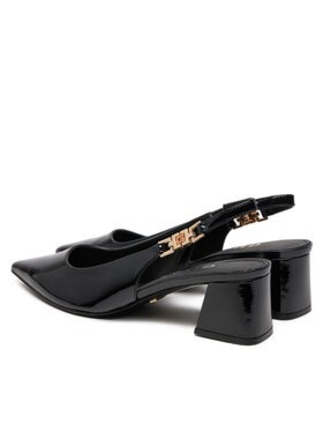 Guess Sandały FLPZAB PAF05 Czarny