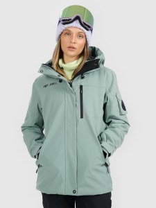 4F Kurtka snowboardowa membrana 15000 damska - zielona M