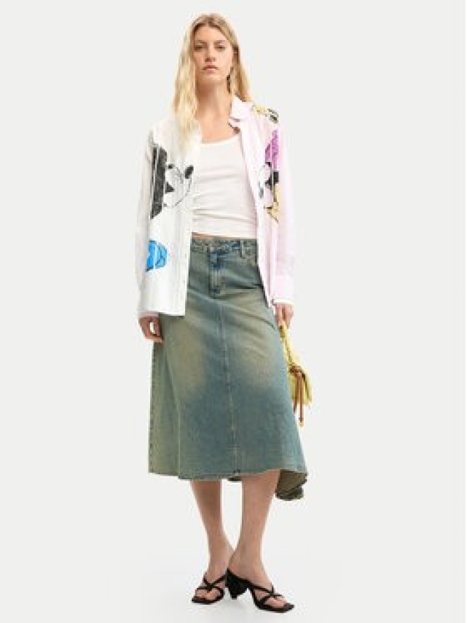 Desigual Koszula Lovit Disney 26SWCW19 Kolorowy Regular Fit