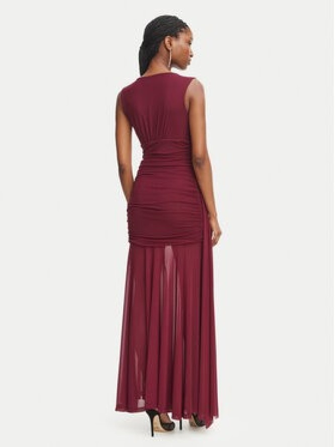 Bardot Sukienka wieczorowa Alverie 60452DB Bordowy Regular Fit