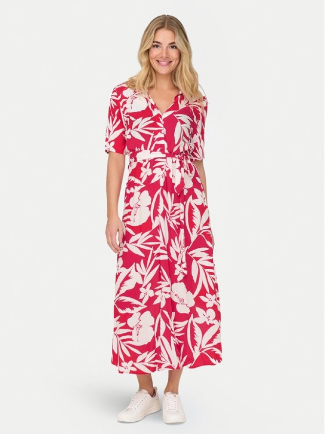 JDY Sukienka koszulowa Star 15320702 Różowy Regular Fit