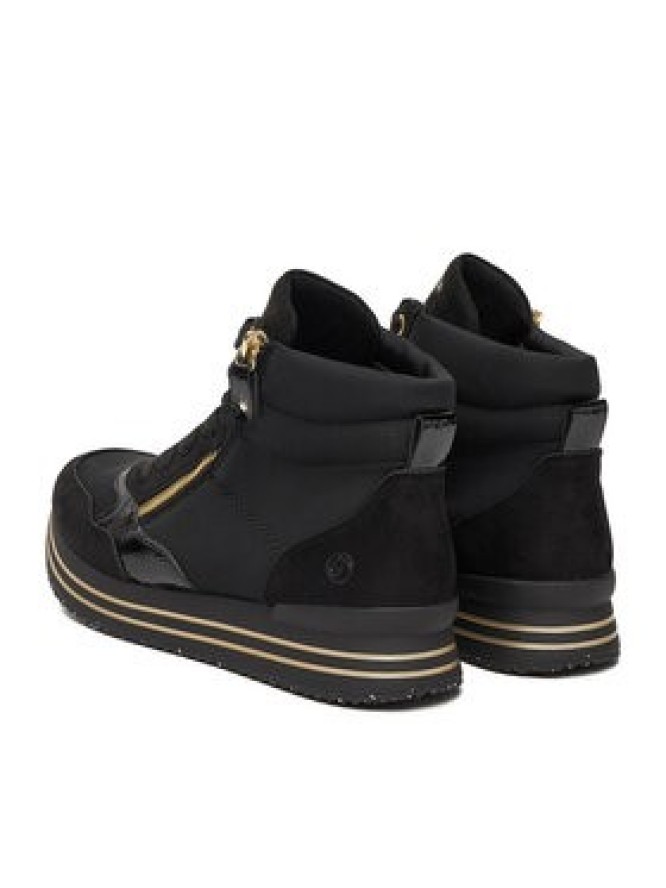 Remonte Trzewiki D1370-01 Czarny