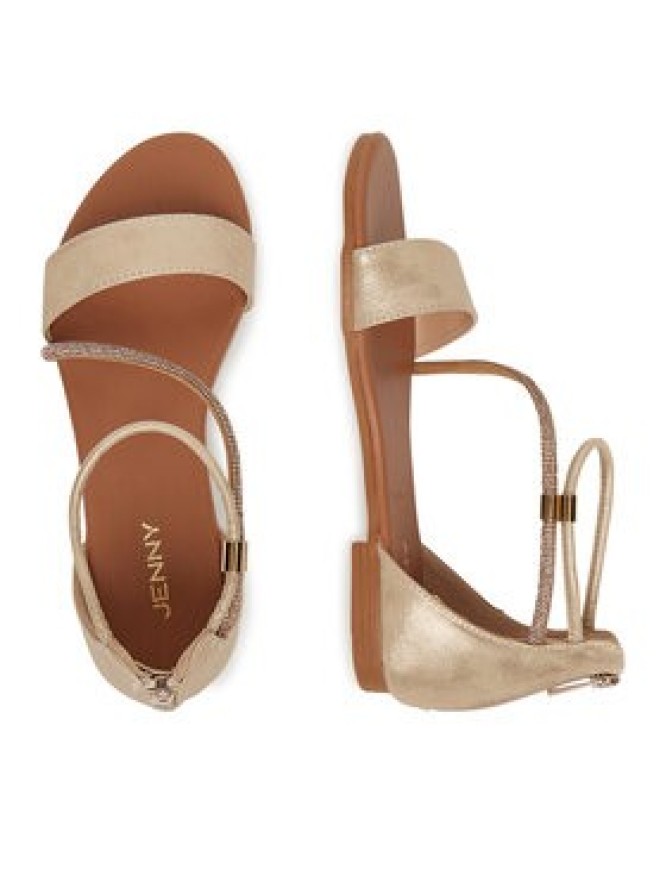 JENNY Sandały LESLEY WS5295-14 Złoty