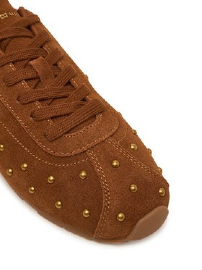 Tommy Hilfiger Sneakersy Th Bella Low Profile Studs FW0FW09882 Brązowy