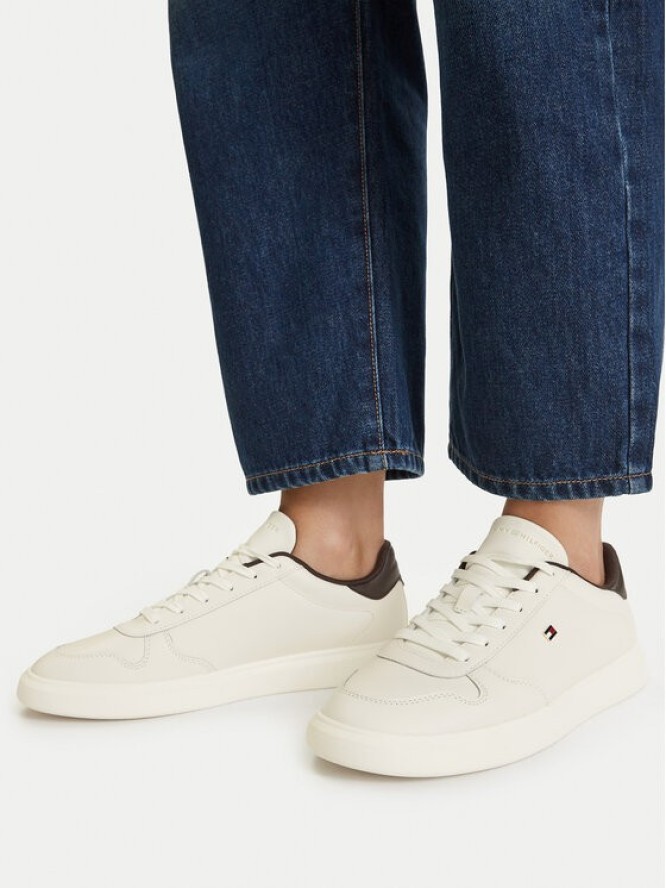 Tommy Hilfiger Sneakersy Icon Court Light FW0FW09601 Biały