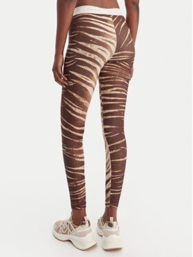 Just Cavalli Legginsy 80PAC100 JS558 Brązowy Skinny Fit