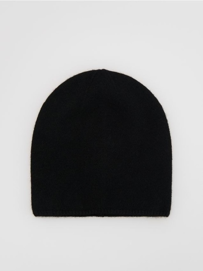 Czapka beanie - czarny