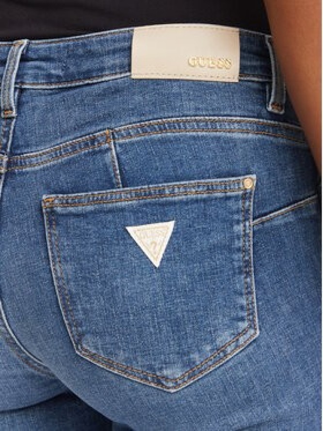Guess Jeansy W6YAJ2 D1583 Niebieski Shaping Fit