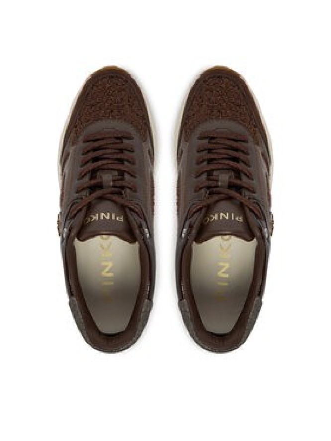 PINKO Sneakersy Nataly 02 SS0197P155 Brązowy ciemny