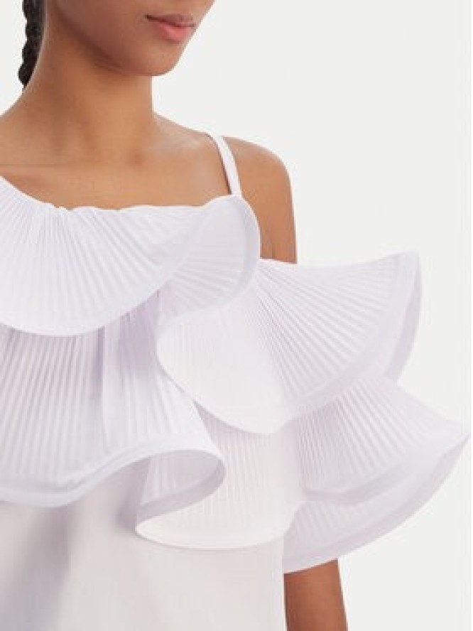 Fracomina Bluzka FR26ST2004W697F9 Biały Regular Fit