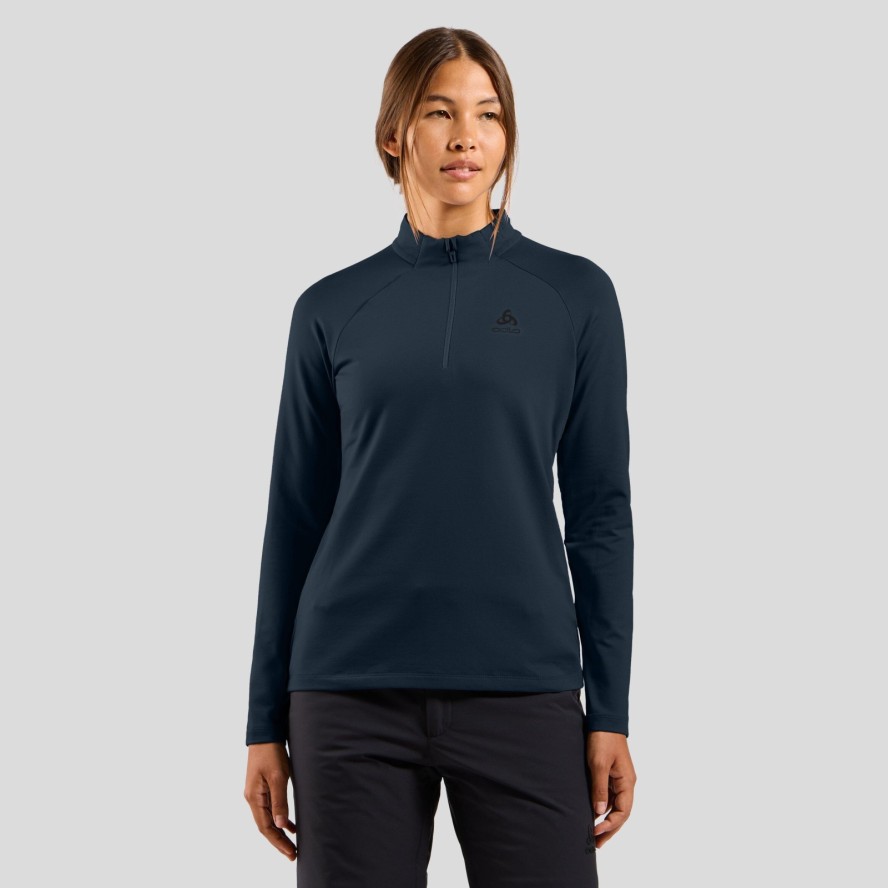 Bluza techniczna damska ODLO Essential Light Mid Layer 1/2 zip