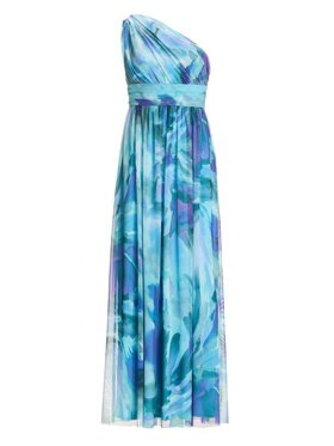 Swing Sukienka wieczorowa 5AI18900 Niebieski Regular Fit