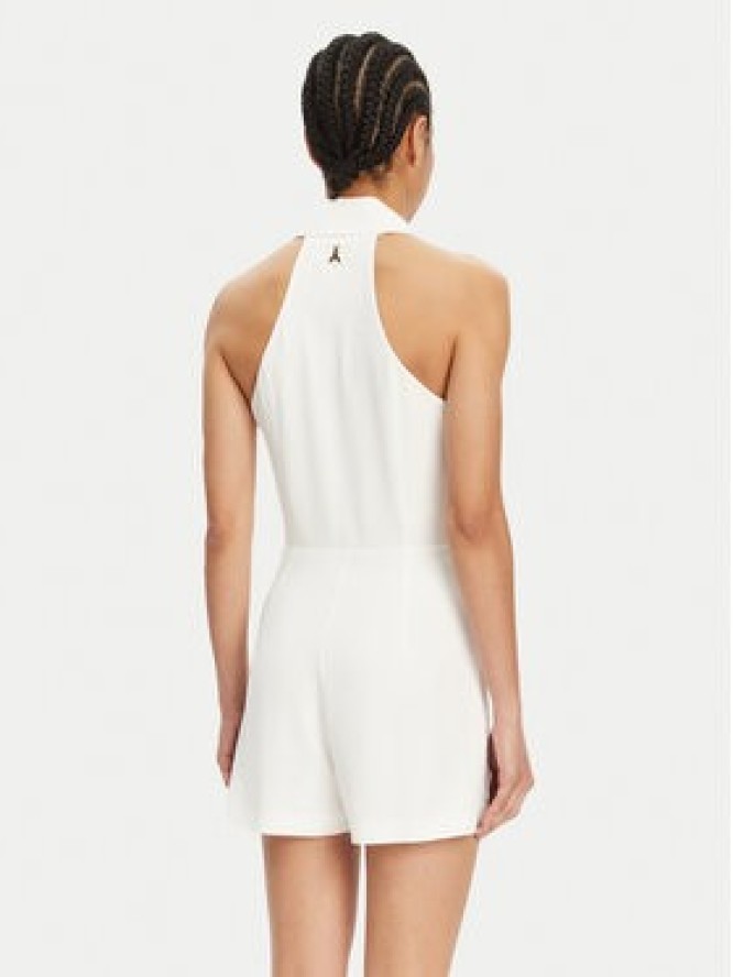 Patrizia Pepe Kombinezon 2T0088 A411 Biały Regular Fit