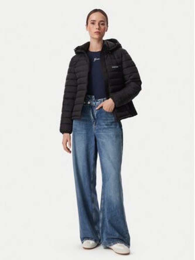 Guess Jeans Kurtka przejściowa W6YL09 W2799 Czarny Regular Fit