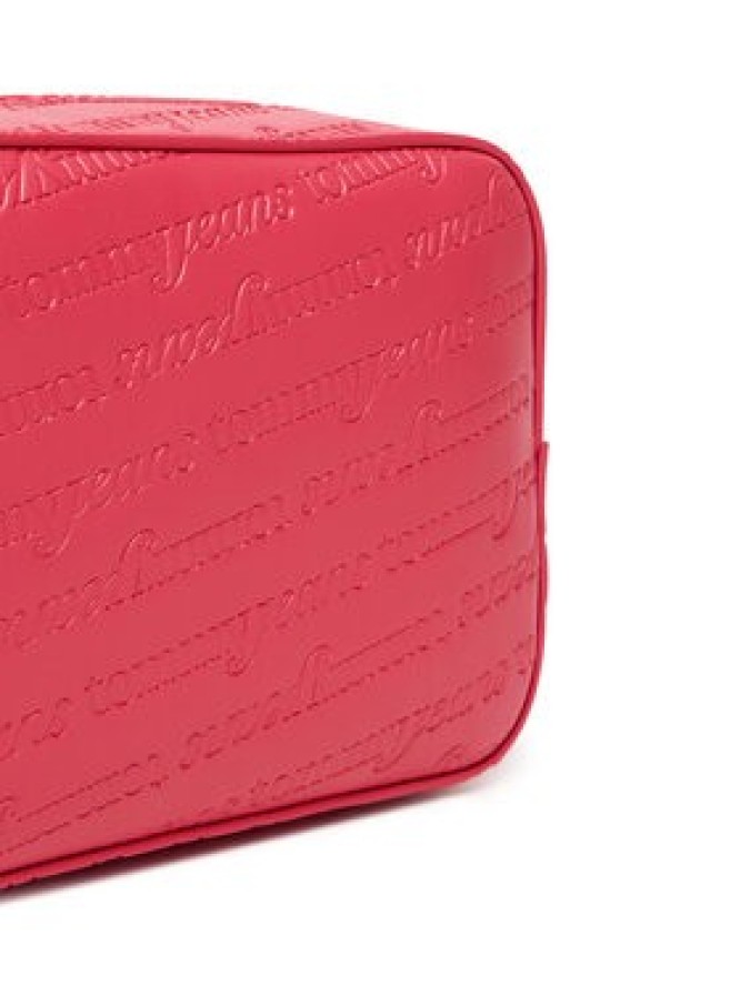 Tommy Jeans Torebka Tjw Must Aop Camera Bag AW0AW17865 Bordowy