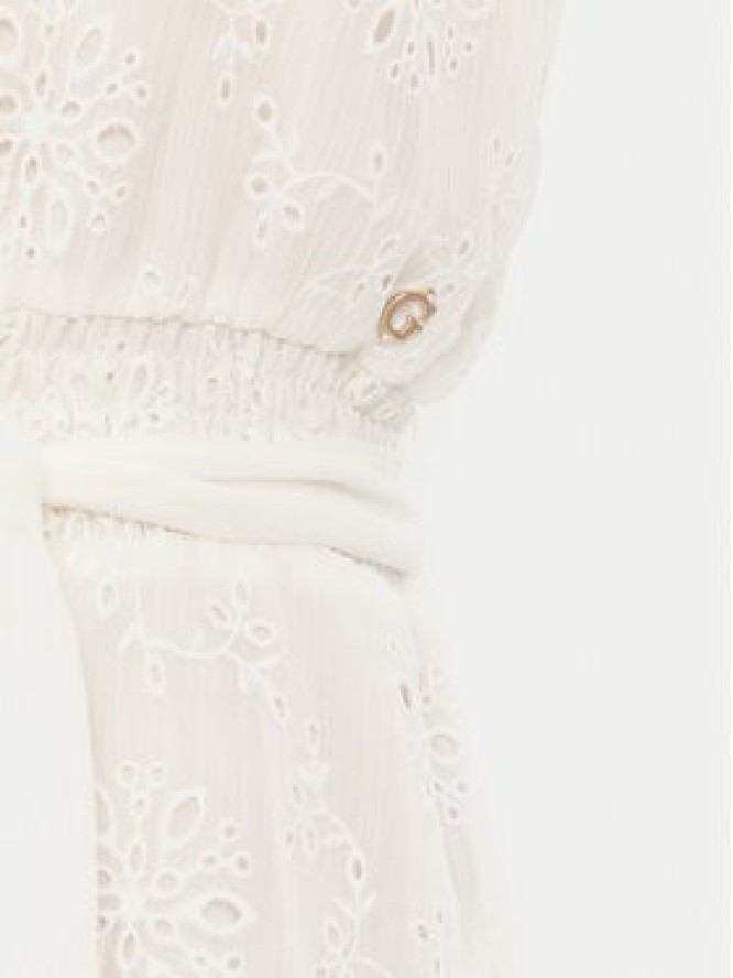 Guess Sukienka letnia W5GK15 W0WA2 Biały Regular Fit