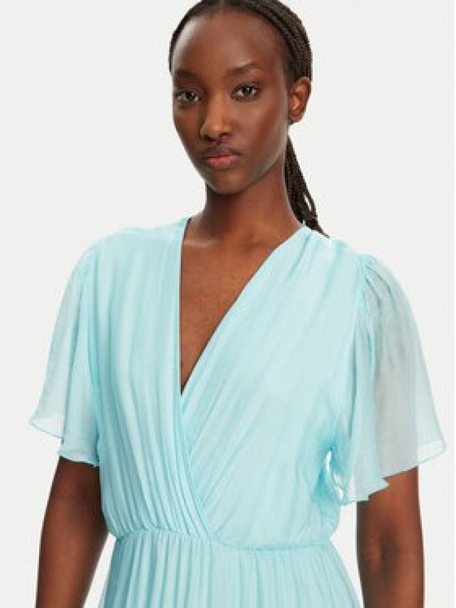 Haveone Sukienka letnia AFF-N006 Niebieski Loose Fit