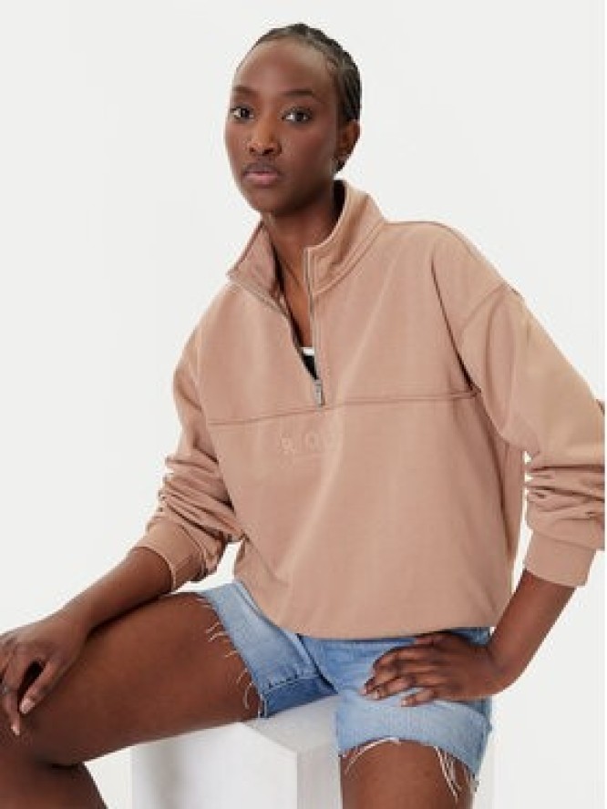 Roxy Bluza Our Town ERJFT04949 Brązowy Regular Fit