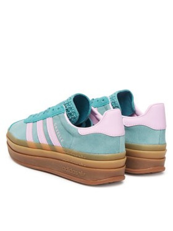 adidas Sneakersy Gazelle Bold JS3894 Turkusowy