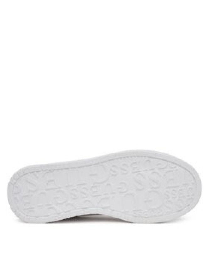 Guess Sneakersy FLTDEL ELE12 Biały