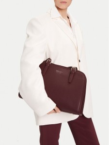 Nine West Torebka CEO-AGNES-LA482-3038 Bordowy