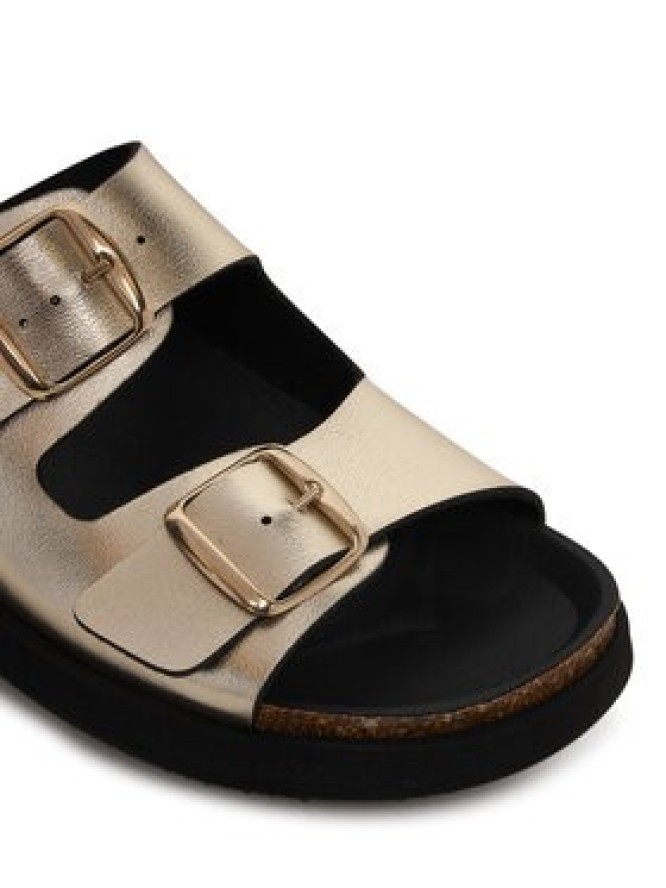 D.Franklin Klapki DFSH407009 Złoty