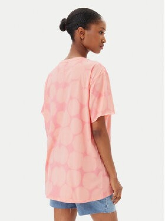 One Teaspoon T-Shirt Love Sweat 26918 Różowy Relaxed Fit