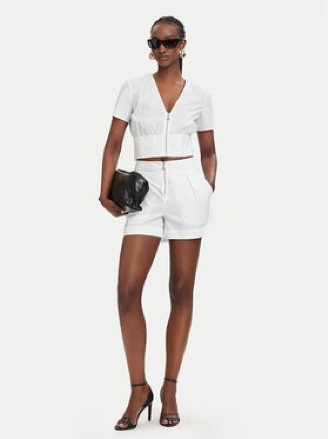 Patrizia Pepe Bluzka 2C1672/A9B9-W103 Biały Regular Fit