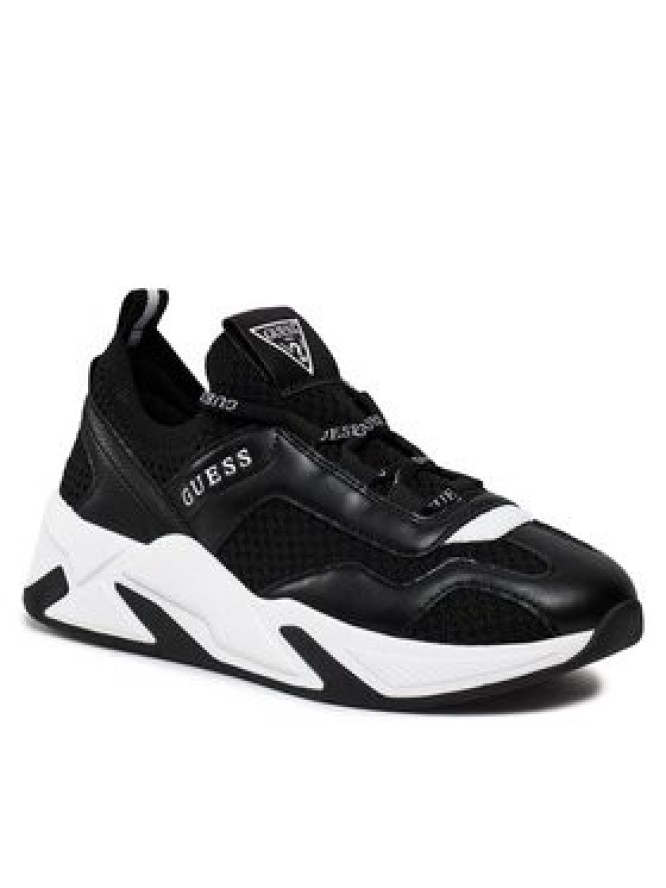 Guess Sneakersy Geniver2 FLPGE2 FAB12 Czarny