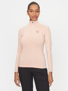 Rossignol Bluza techniczna Classique RLMWL08 Różowy Slim Fit