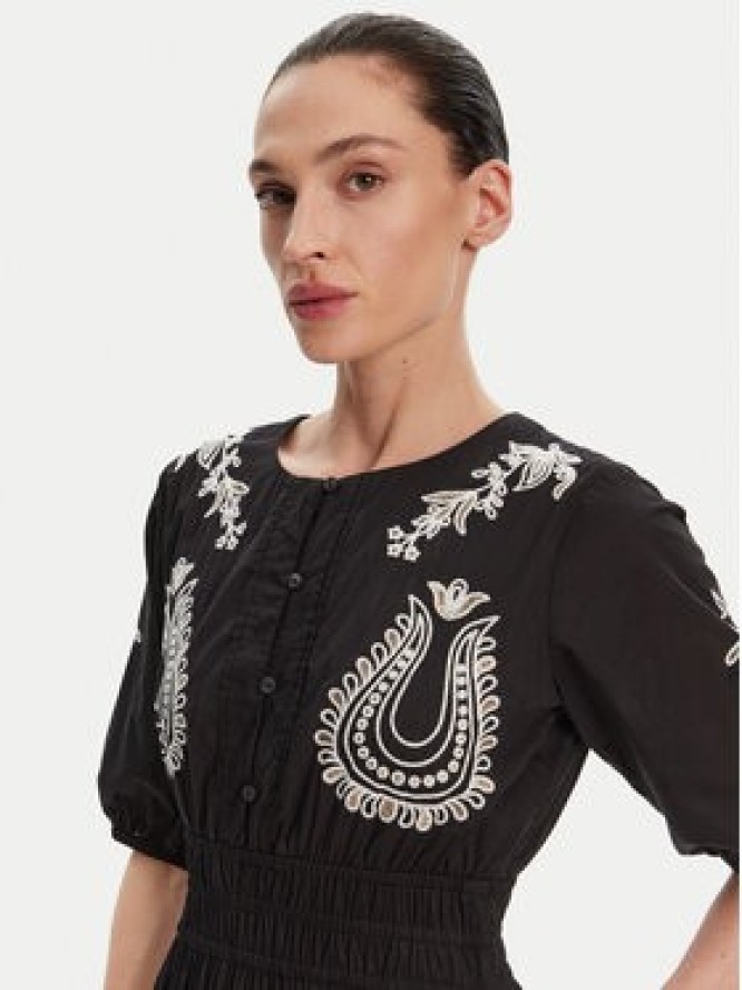 Pepe Jeans Sukienka codzienna Destiny PL953743 Czarny Regular Fit