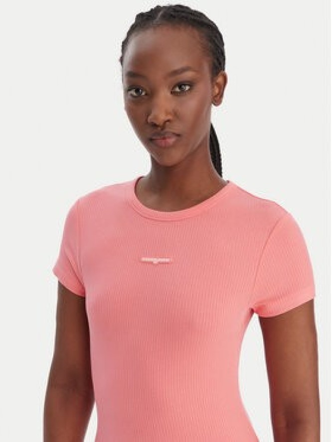 Tommy Jeans Sukienka codzienna DW0DW22339 Różowy Slim Fit