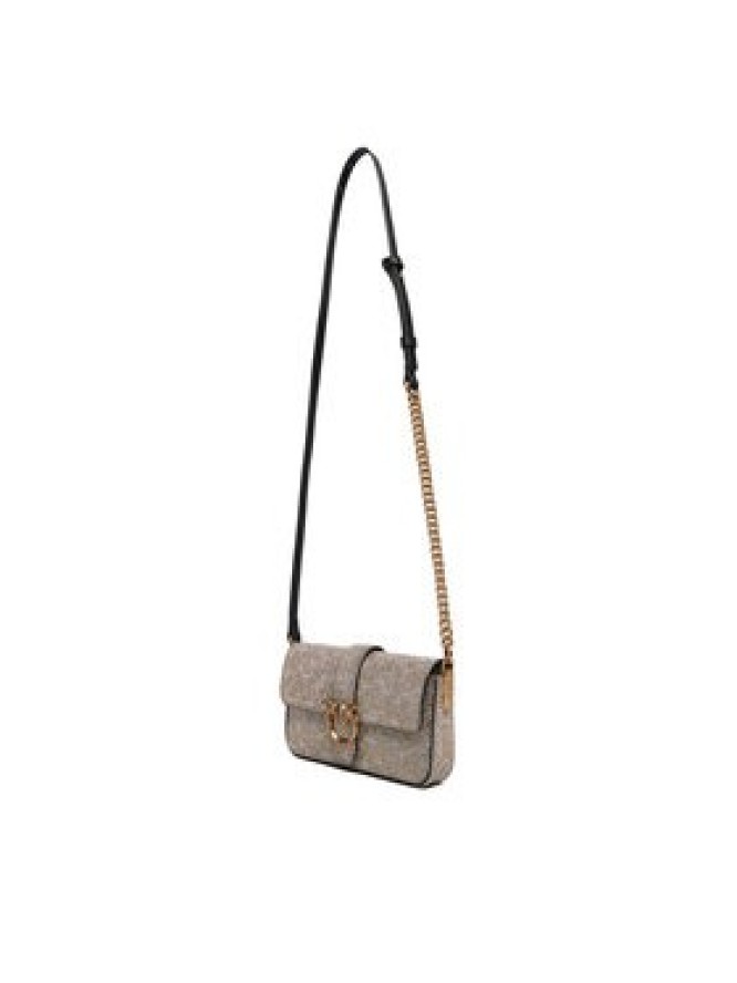 PINKO Torebka Love One Slouchy Baby AI 25-26 PCPL 105353 105353 Złoty