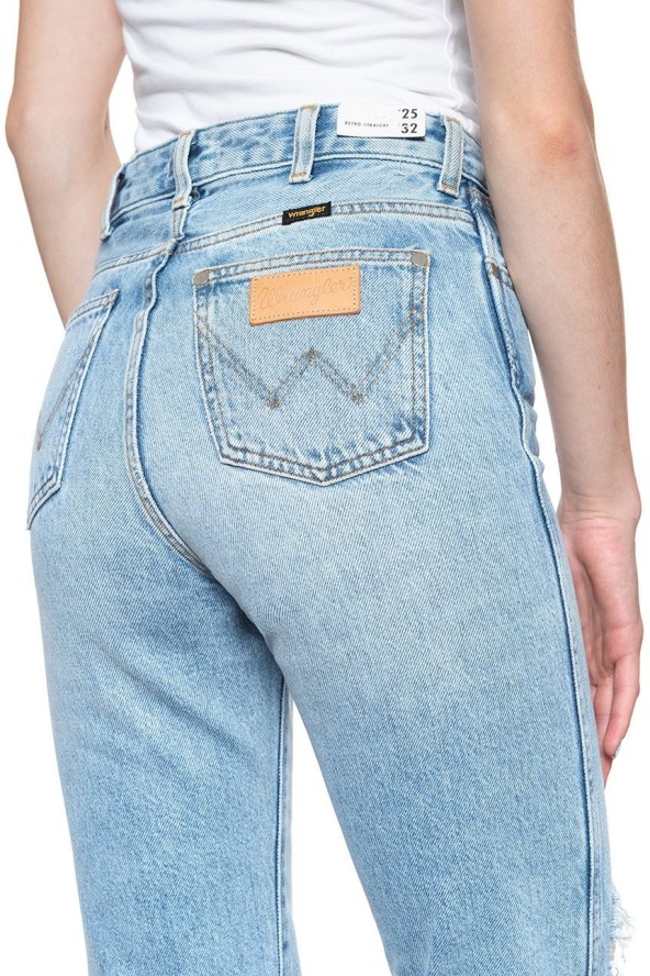 WRANGLER RETRO STRAIGHT BLUE HAWAII W238RI92F 112127877