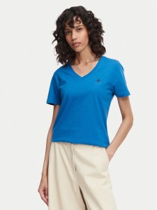 Beverly Hills Polo Club T-Shirt P-SS26W-TS516518 Niebieski Regular Fit