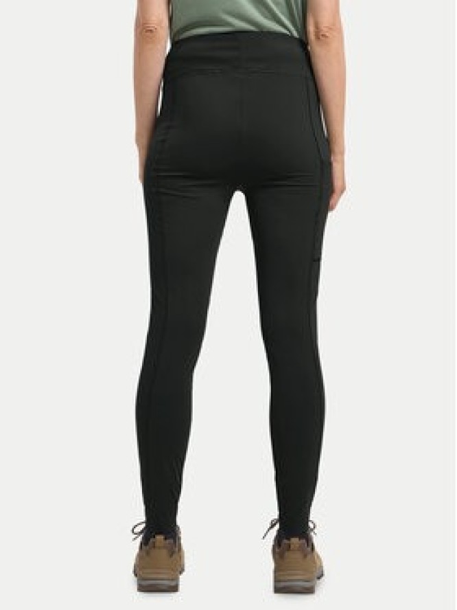 Jack Wolfskin Legginsy Klintal 1508901 Czarny Slim Fit