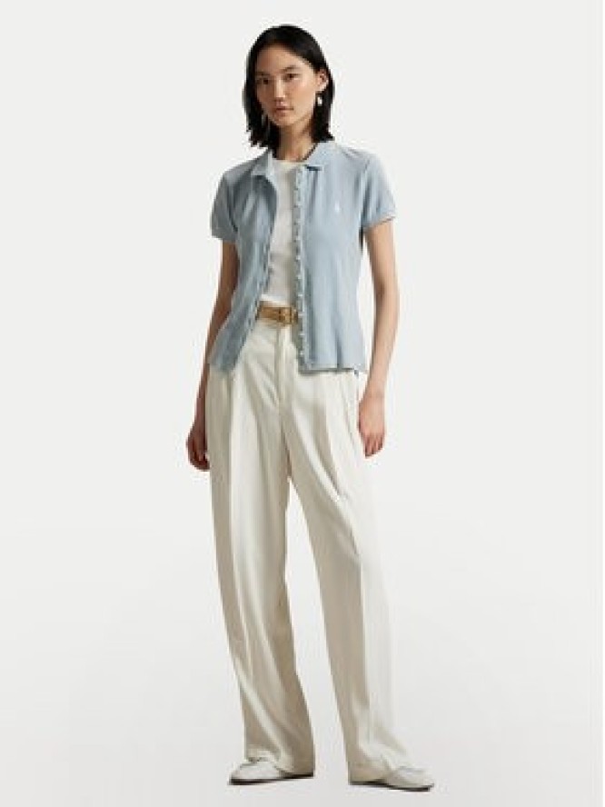 Polo Ralph Lauren Polo 211965095003 Błękitny Slim Fit