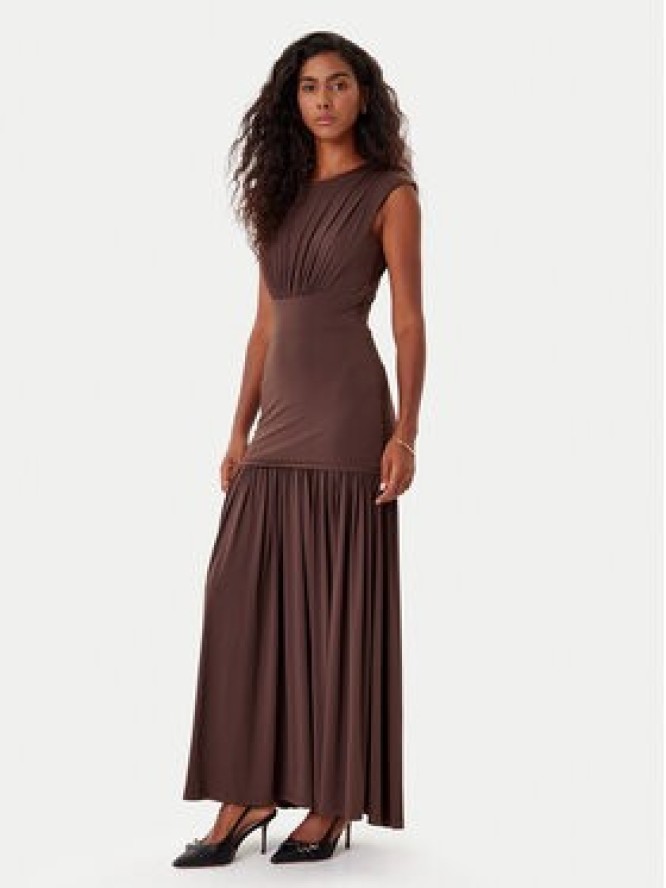 Bardot Sukienka koktajlowa Annaise 60103DB Brązowy Regular Fit