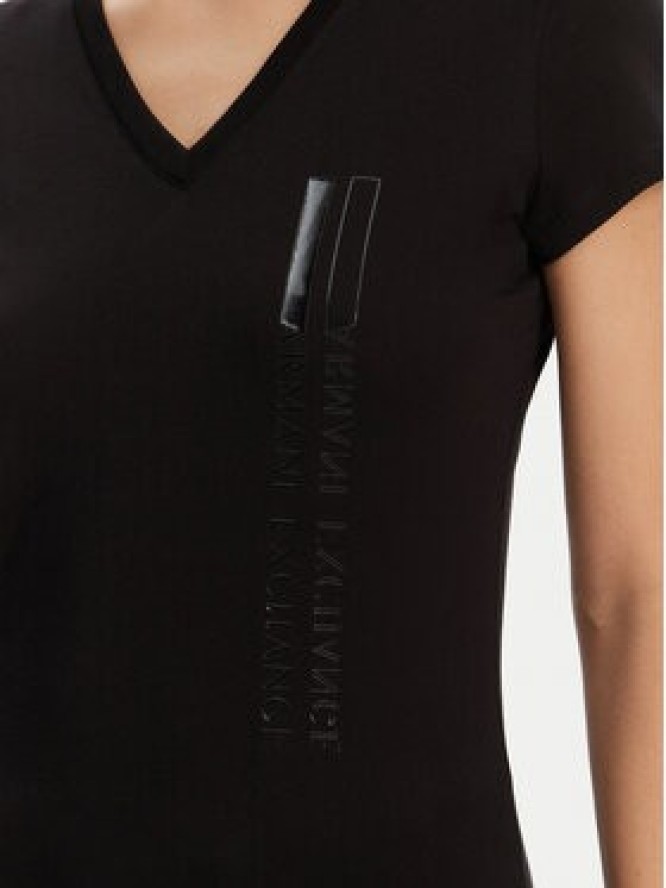 Armani Exchange T-Shirt XW000529 AF10356 UC001 Czarny Slim Fit
