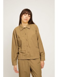 MAZINE Koszula "Luna" w kolorze jasnobrązowym rozmiar: L