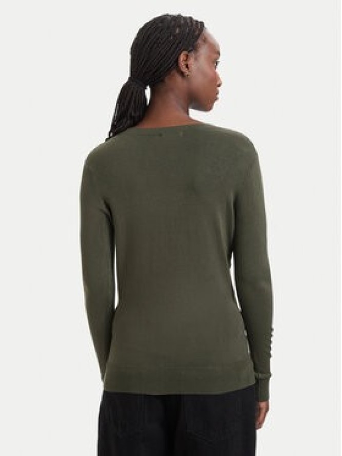 Guess Sweter W6YR28 Z0976 Zielony ciemny Regular Fit