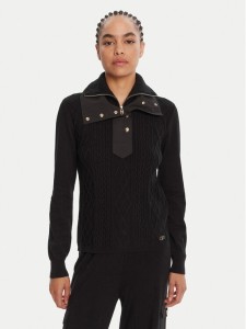 Liu Jo Sport Sweter TF5039 MS75L Czarny Regular Fit