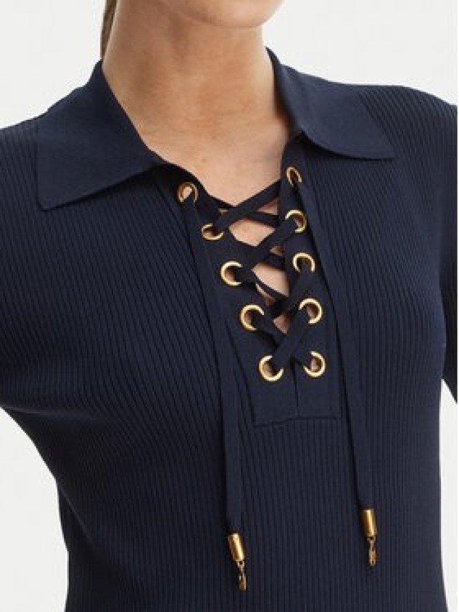 MICHAEL Michael Kors Bluzka MS661FZ5ZV Granatowy Slim Fit