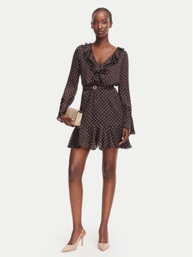 Guess Sukienka codzienna W6YK35 W2959 Brązowy Regular Fit