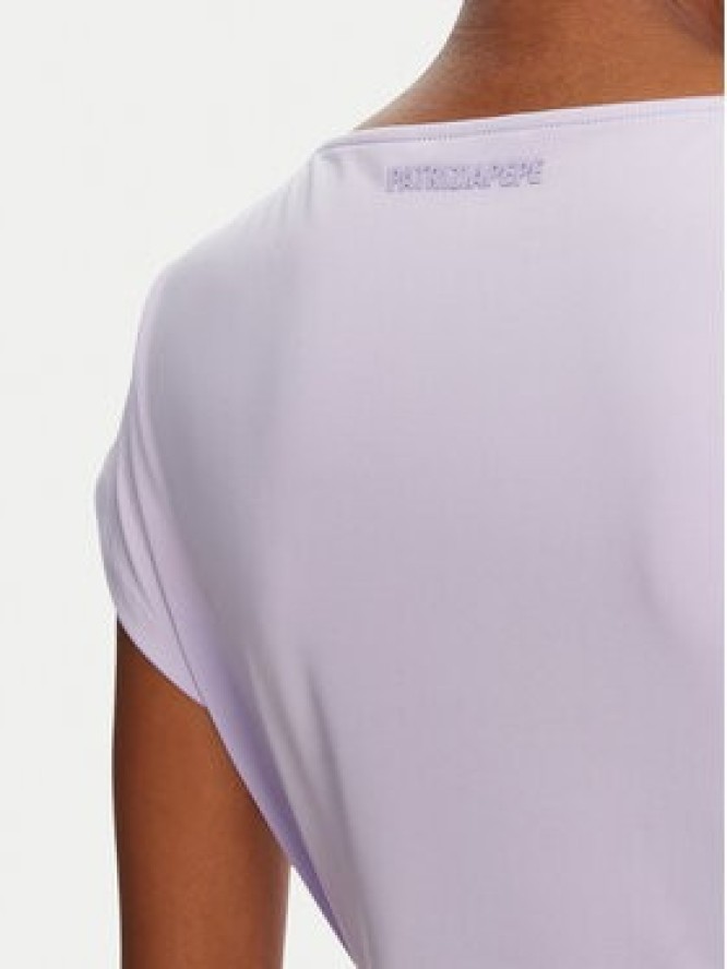 Patrizia Pepe Sukienka codzienna 2A2871/J294-M531 Fioletowy Regular Fit