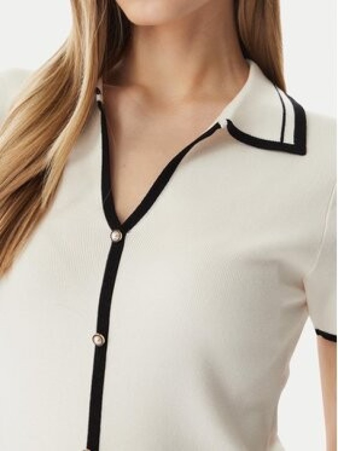 Morgan Sweter 261-MTOIRI Kremowy Regular Fit