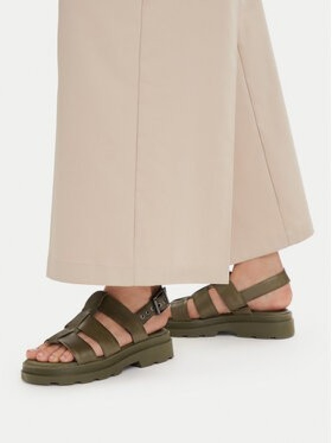 Clarks Sandały Orinoco3 Strap 26186489 Zielony