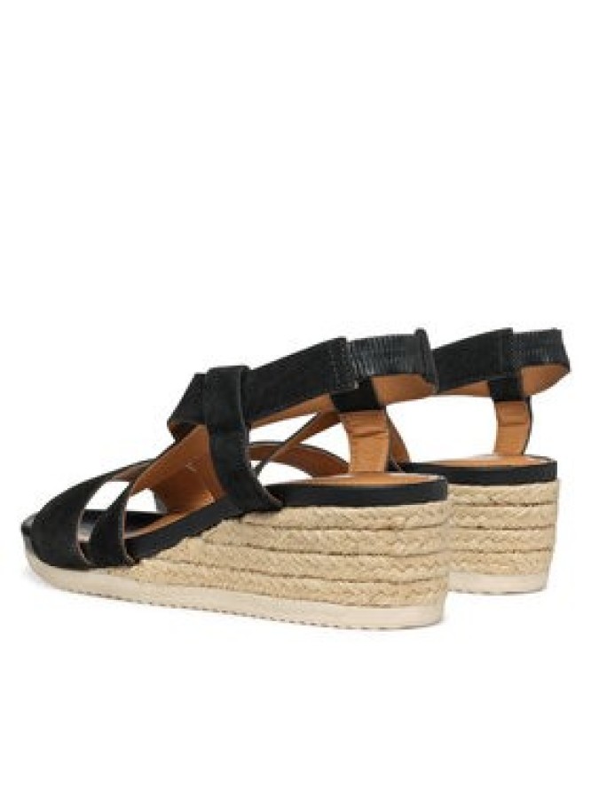 Geox Espadryle D Ischia Corda D55HHA 00022 C9999 Czarny
