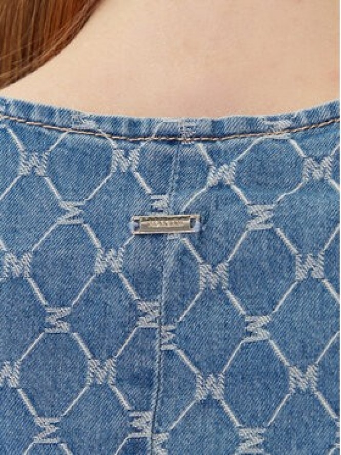 Morgan Kamizelka 252-COSHEL Niebieski Slim Fit