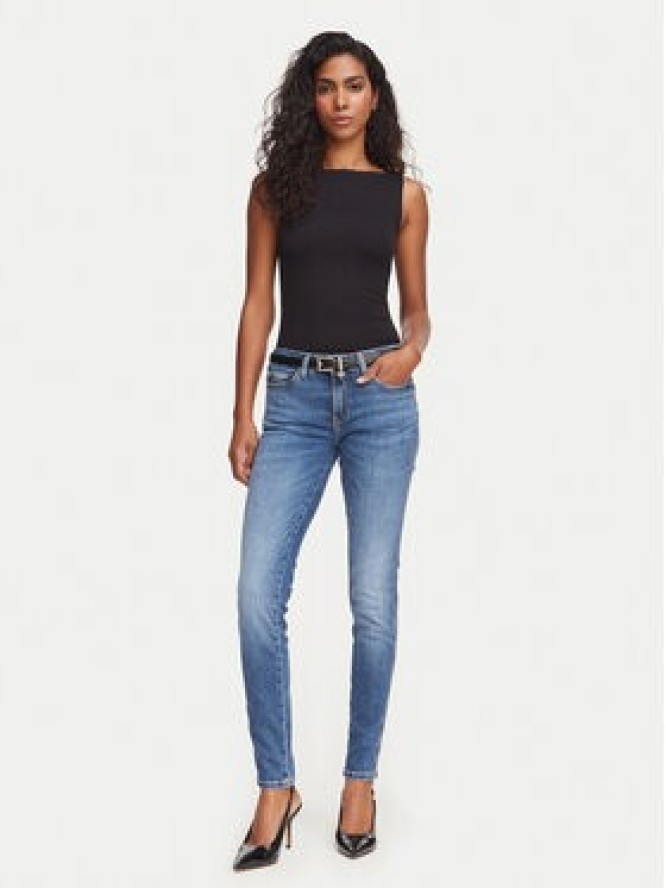 Guess Jeansy W6YAJ2 D1583 Niebieski Shaping Fit